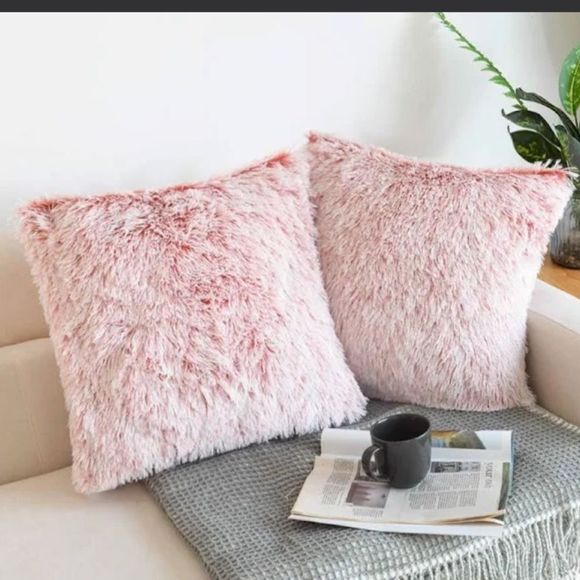 Other - Home Luxury Soft Faux Fur Fleece Cushion Cover Pillowcase